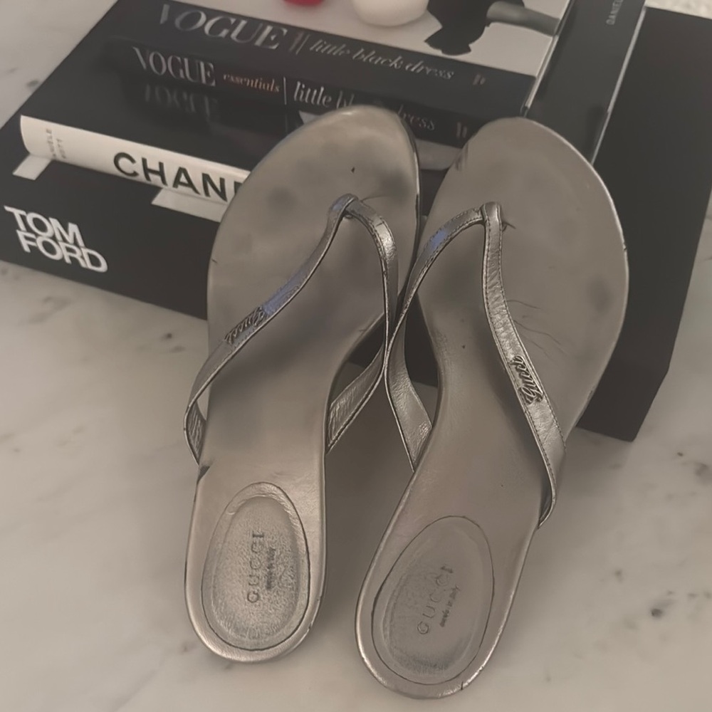 Gucci Women's Silver Sandals